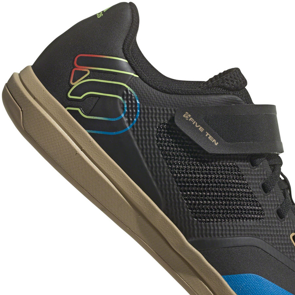 Hellcat Pro Mountain Clipless Shoes - Men's, Core Black/Carbon/Pulse Lime