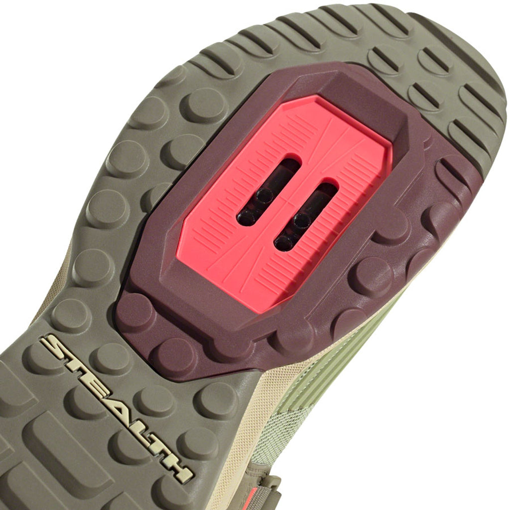 Trailcross Mountain Clipless Shoes - Women's, Quiet Crimson/Orbit Green/Turbo