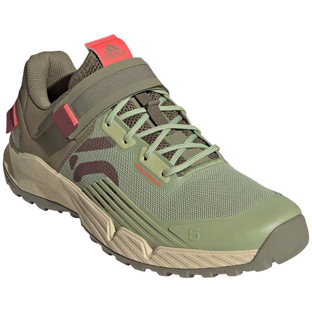 Trailcross Mountain Clipless Shoes - Women's, Quiet Crimson/Orbit Green/Turbo