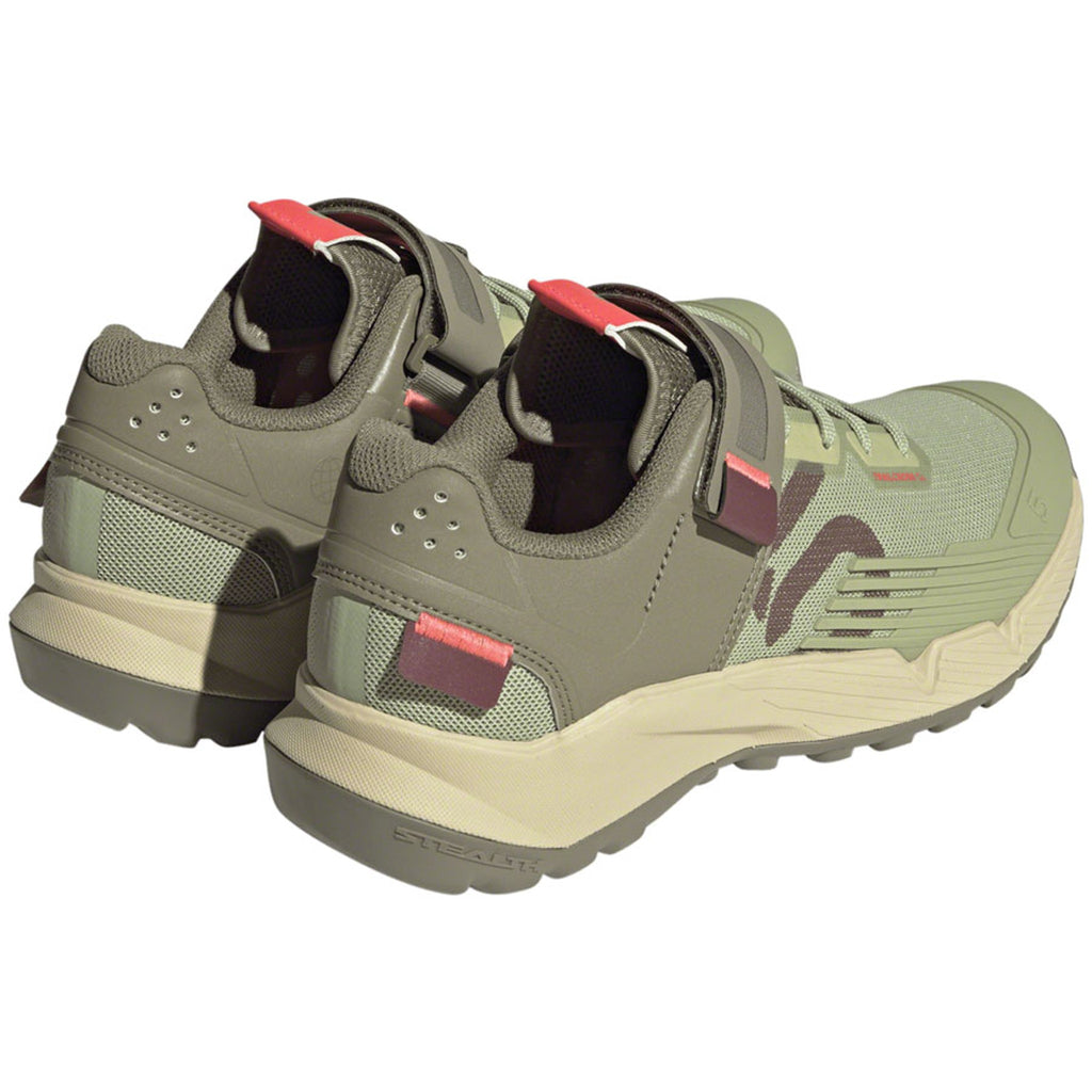 Trailcross Mountain Clipless Shoes - Women's, Magic Lime/Quiet Crimson/Orbit Green