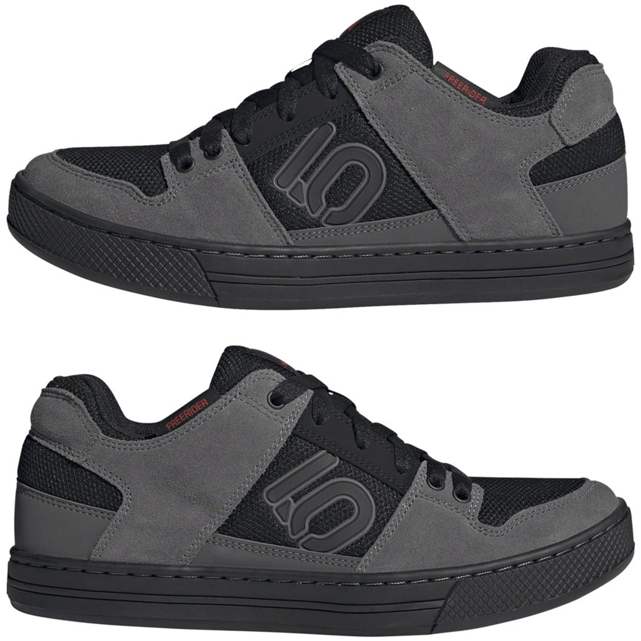 Freerider Flat Shoes  -  Men's, Grey Five / Core Black / Grey Four
