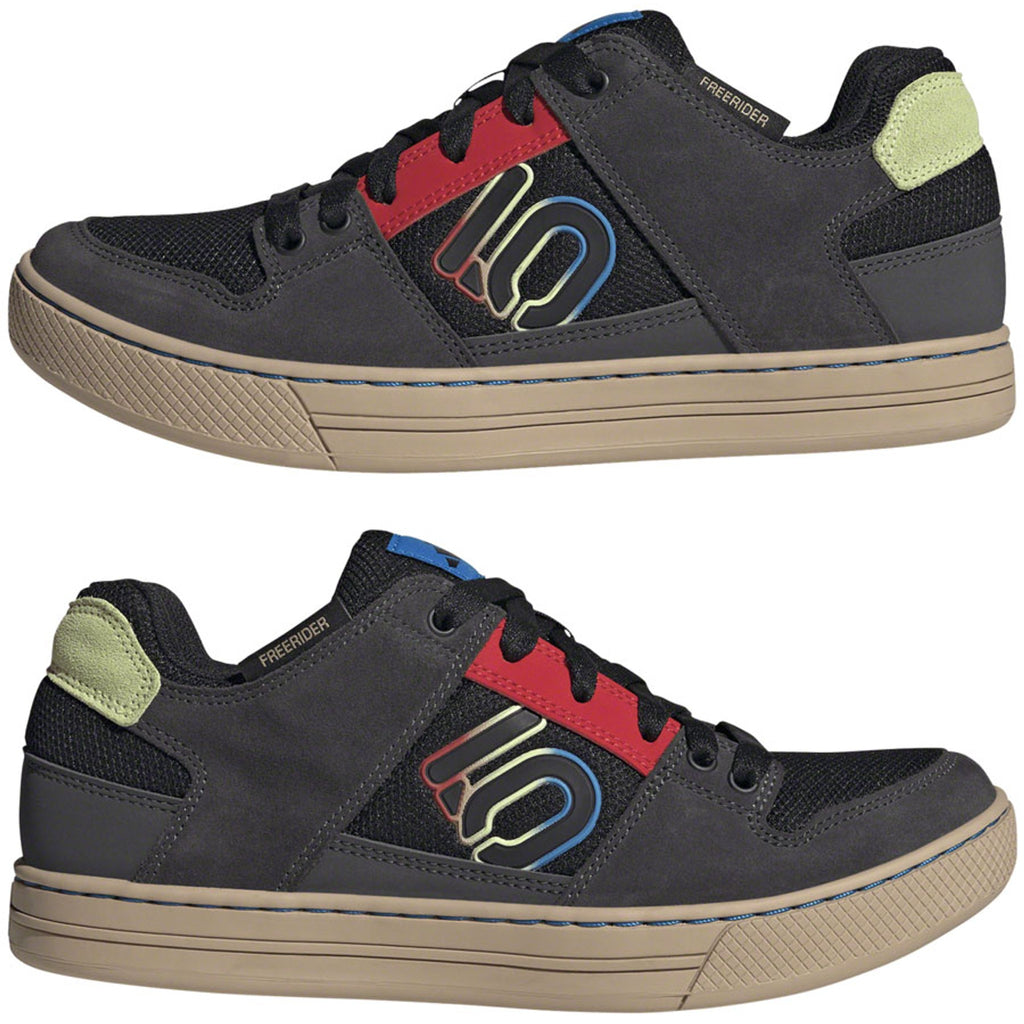 Freerider Flat Shoes - Men's, Core Black/Carbon/Red