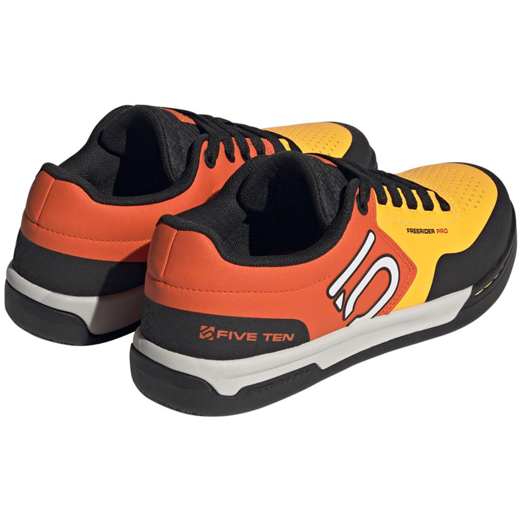Freerider Pro Flat Shoes - Men's, Solar Gold/Ftwr White/Impact Orange