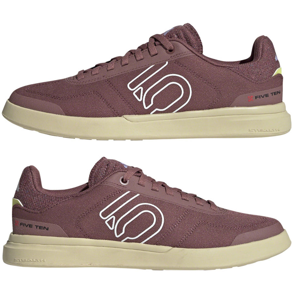 Sleuth DLX Canvas Flat Shoes - Women's, Quiet Crimson/Ftwr White/Core Black