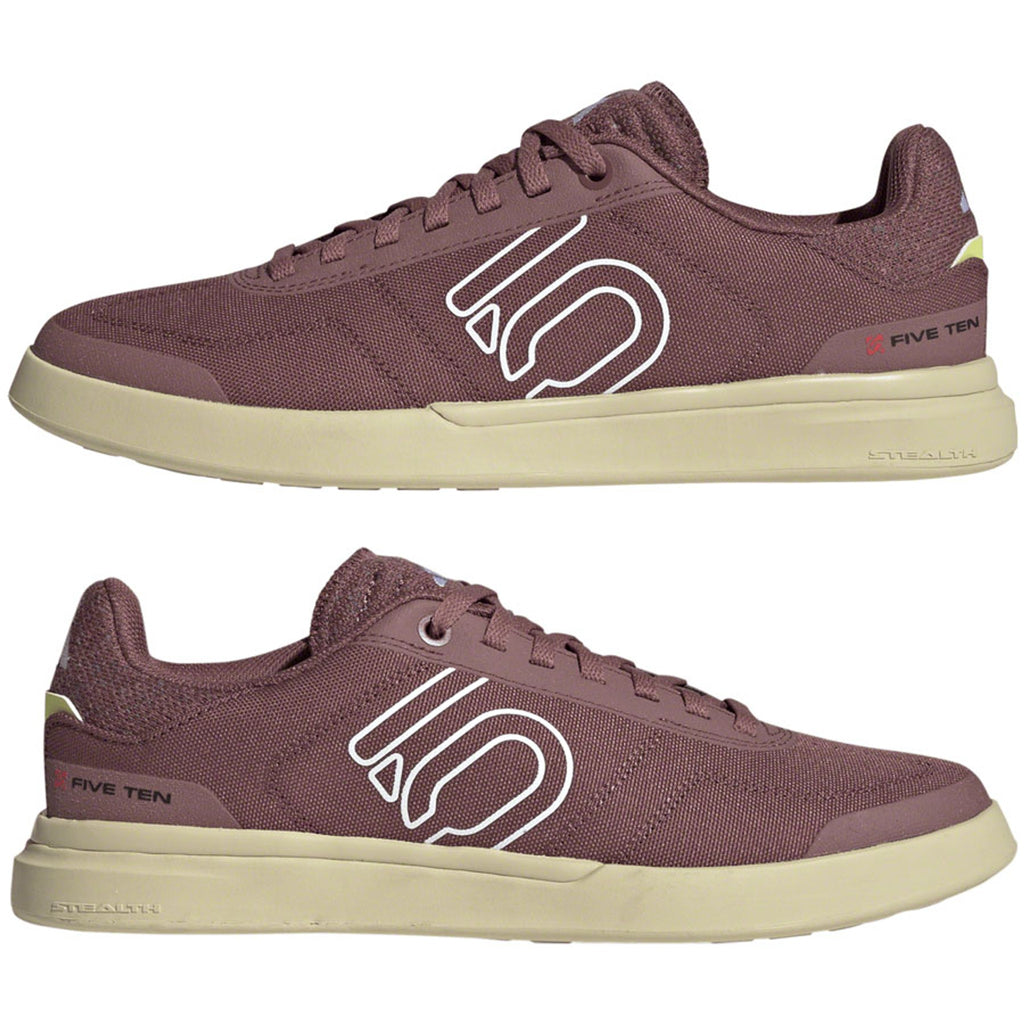 Sleuth DLX Canvas Flat Shoes - Women's, Quiet Crimson/Ftwr White/Core Black