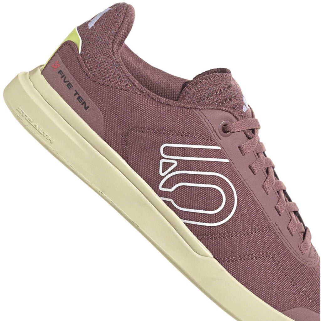 Sleuth DLX Canvas Flat Shoes - Women's, Quiet Crimson/Ftwr White/Core Black