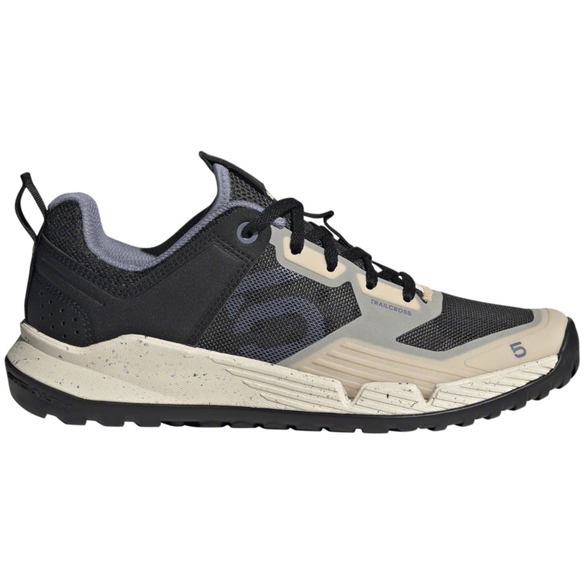 Trailcross XT Flat Shoes - Women's, Gray Six/Silver Violet/Acid Orange