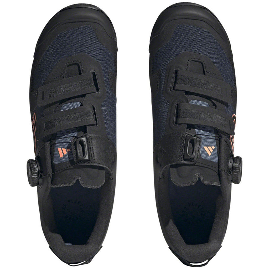 Kestrel Boa Mountain Clipless Shoes - Women's, Legend Ink/Core Black/Coral Fusion