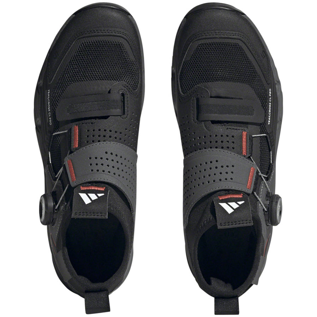 Trailcross Pro Mountain Clipless Shoes - Women's, Gray Five/Core Black/Red