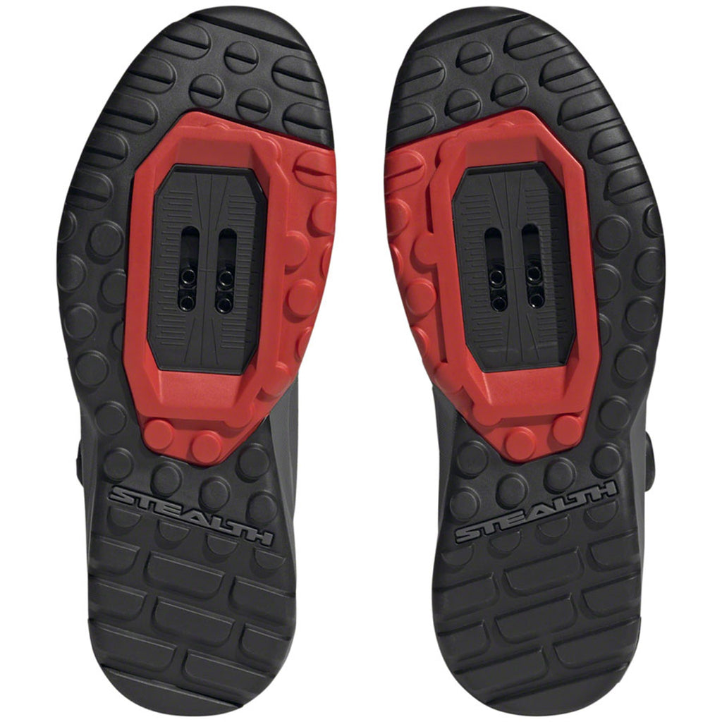 Trailcross Pro Mountain Clipless Shoes - Women's, Gray Five/Core Black/Red