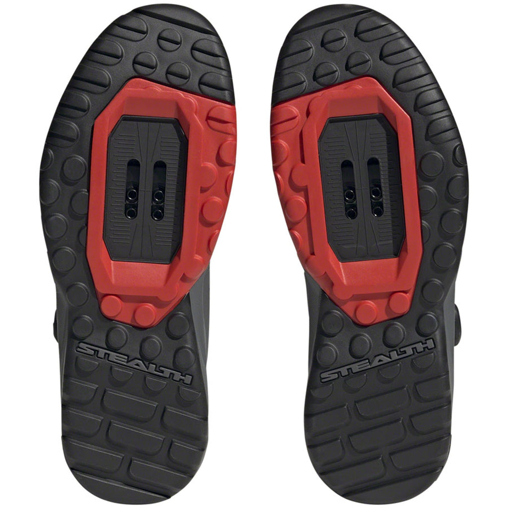 Trailcross Pro Mountain Clipless Shoes - Women's, Gray Five/Core Black/Red