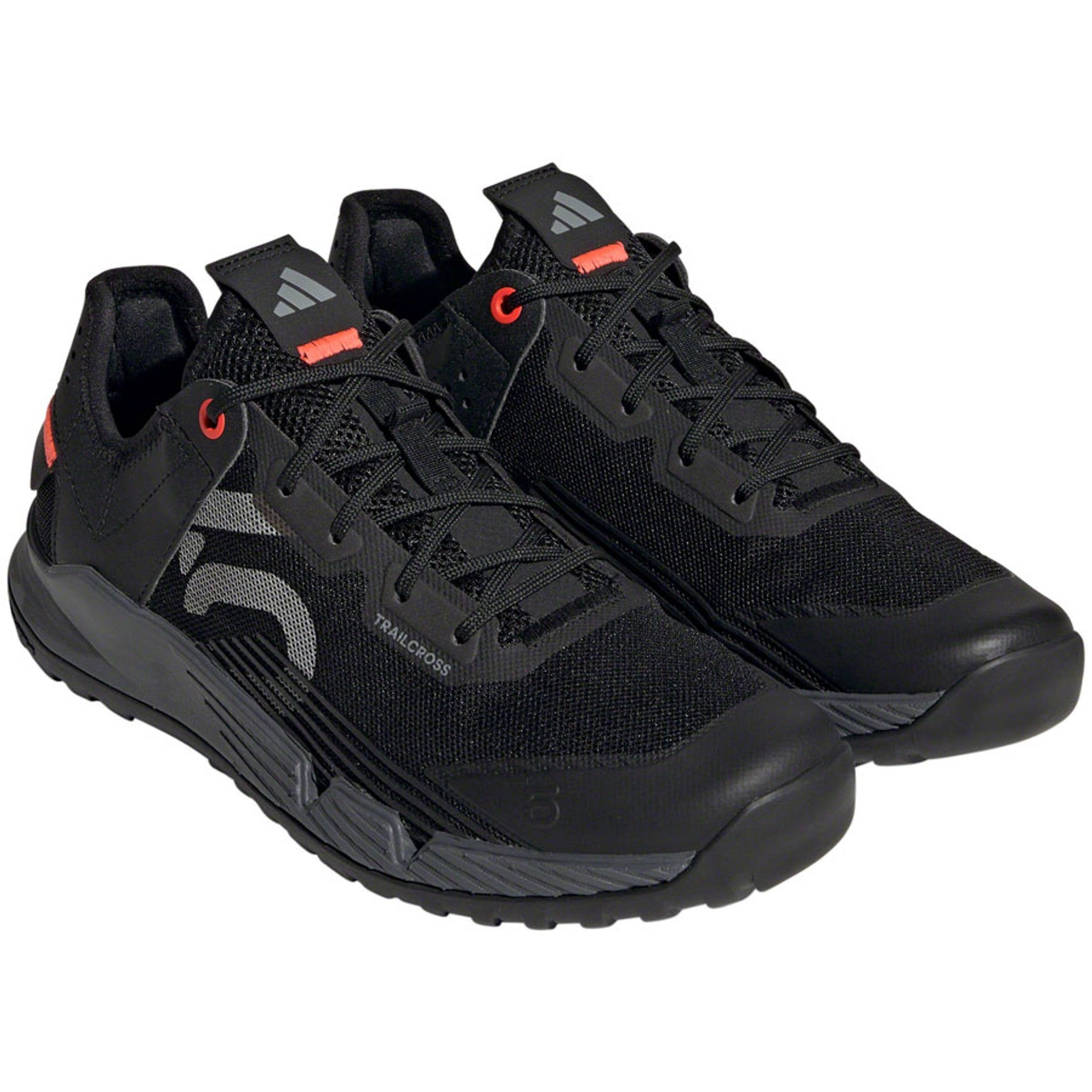 Trailcross LT Flat Shoes - Women's, Core Black/Gray Two/Solar Red