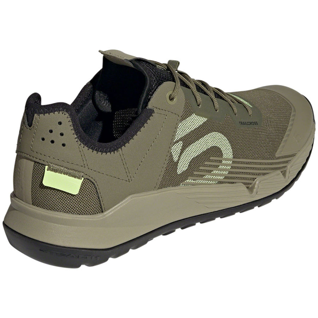 Trailcross LT Flat Shoes - Men's, Focus Olive/Pulse Lime/Orbit Green