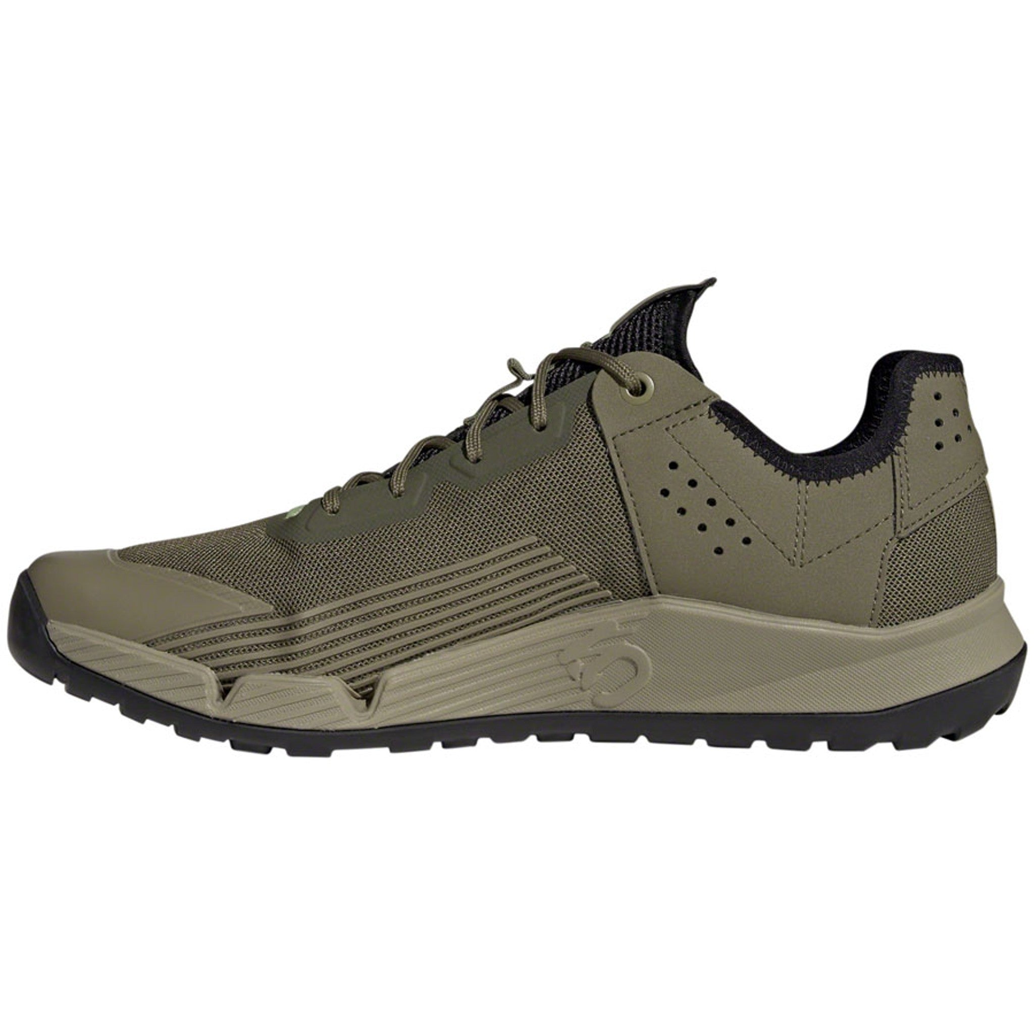Trailcross LT Flat Shoes - Men's, Focus Olive/Pulse Lime/Orbit Green
