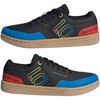 Freerider Flat Shoes - Men's, Core Black/Carbon/Pulse Lime