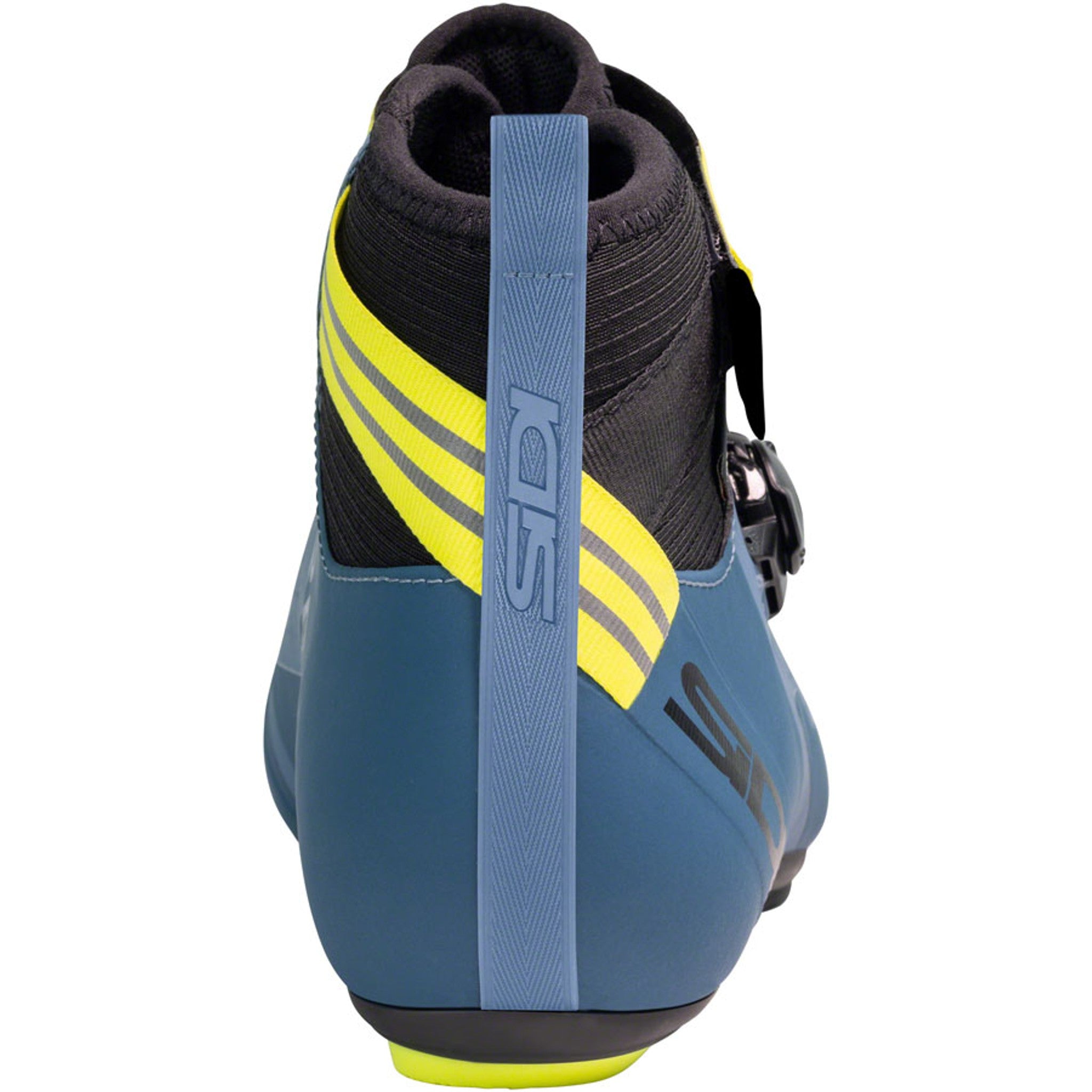 Nix Cycling Boot - Navy/Yellow Fluo
