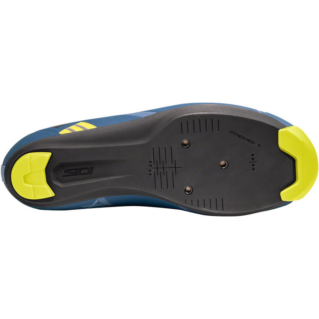 Nix Cycling Boot - Navy/Yellow Fluo