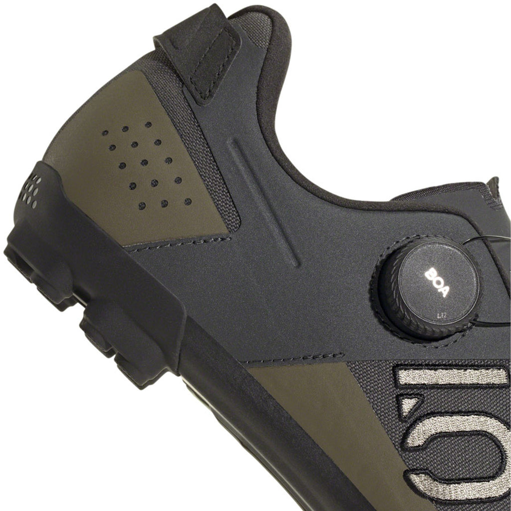 Kestrel BOA Mountain Clipless Shoes - Men's, Gray Six/Silver Pebble/Olive Strata - Kestrel BOA Mountain Clipless Shoes