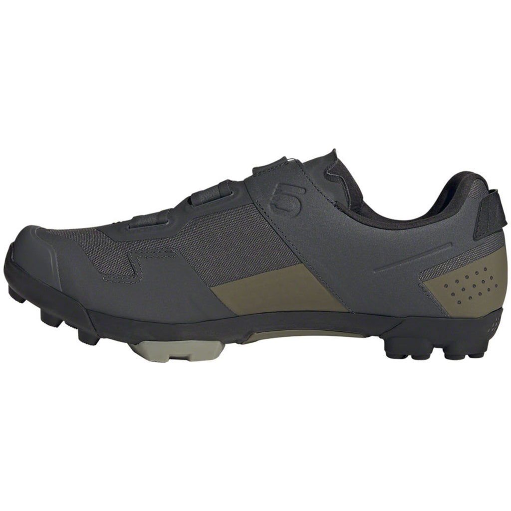 Kestrel BOA Mountain Clipless Shoes - Men's, Gray Six/Silver Pebble/Olive Strata - Kestrel BOA Mountain Clipless Shoes