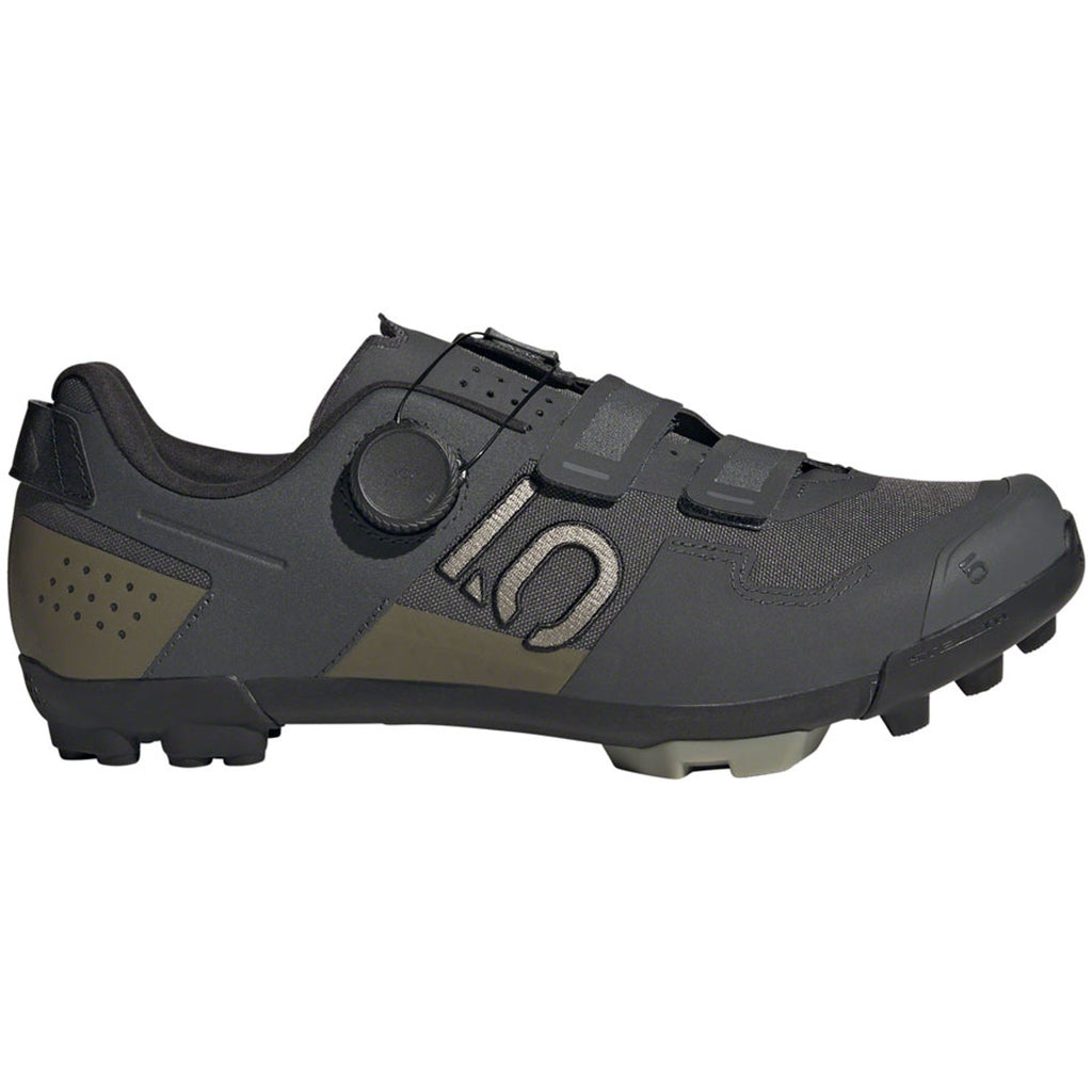 Kestrel BOA Mountain Clipless Shoes - Men's, Gray Six/Silver Pebble/Olive Strata - Kestrel BOA Mountain Clipless Shoes