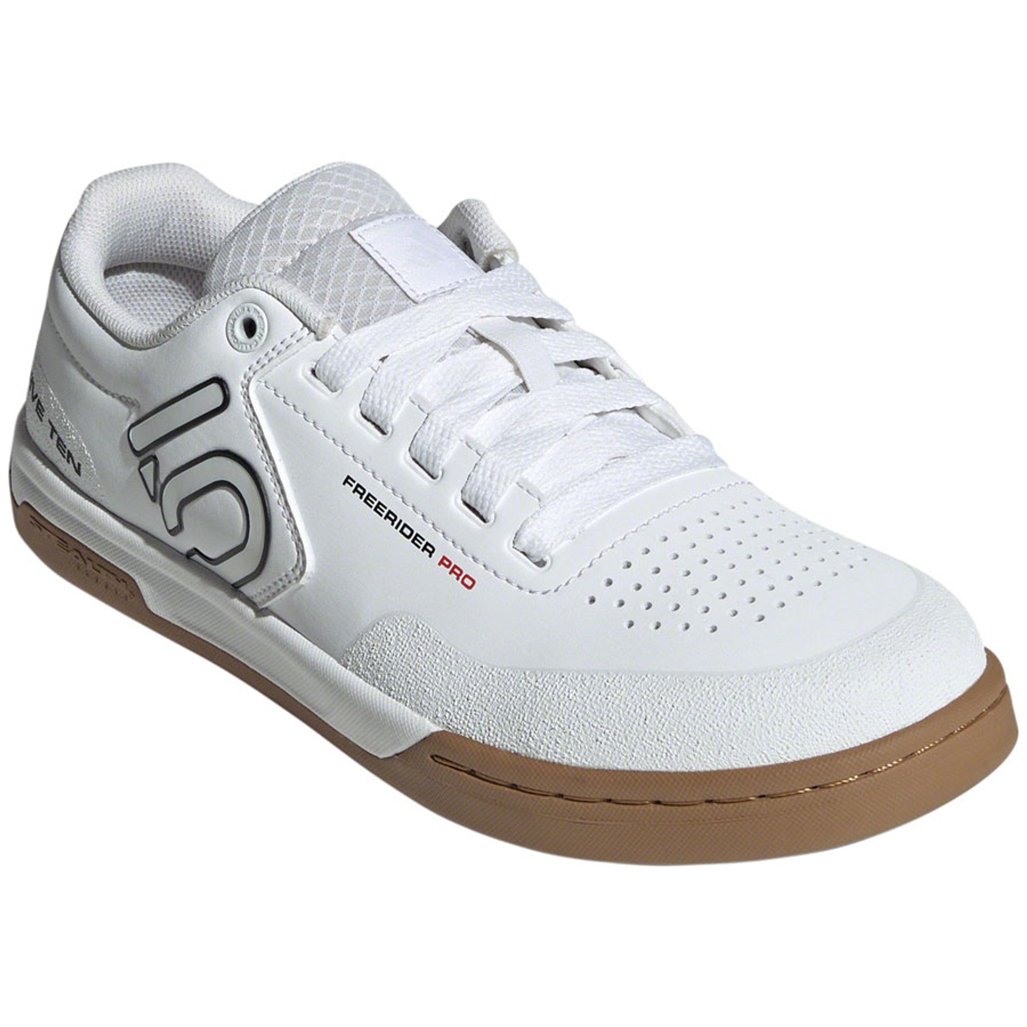 Freerider Pro Flat Shoes - Men's, FTWR White/Core Black/Red