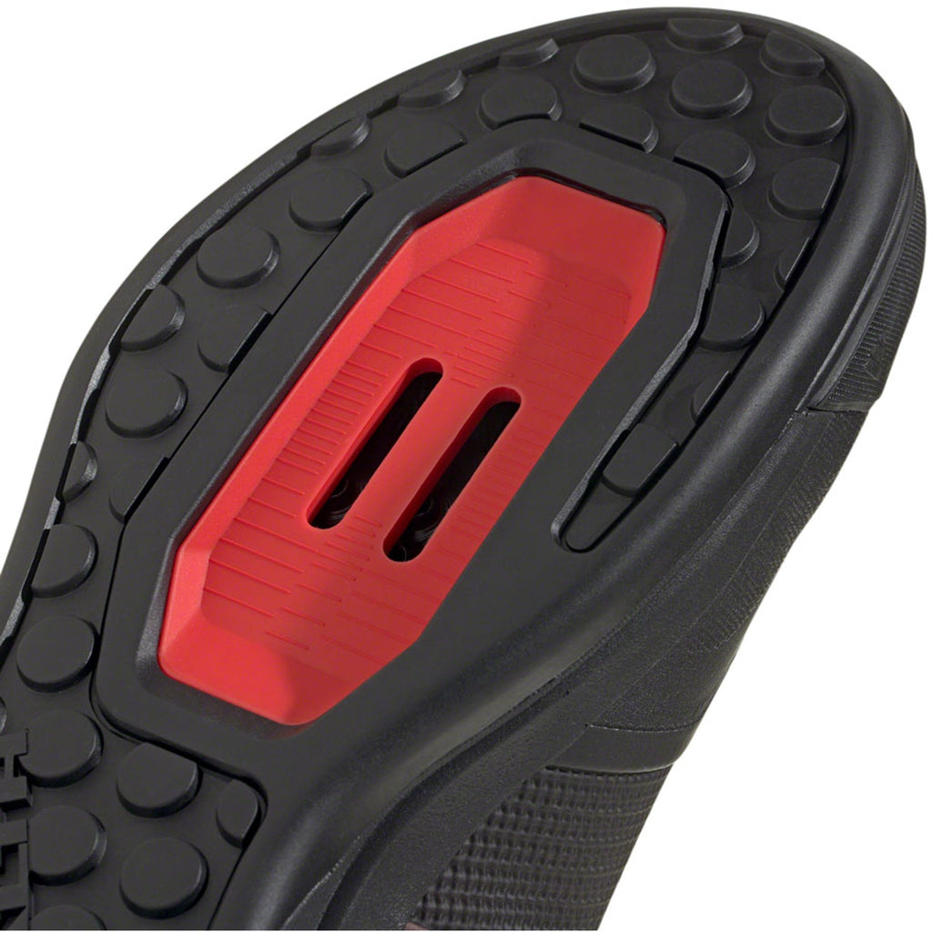 Hellcat Pro Mountain Clipless Shoes - Men's, Core Black/Core Black/Red