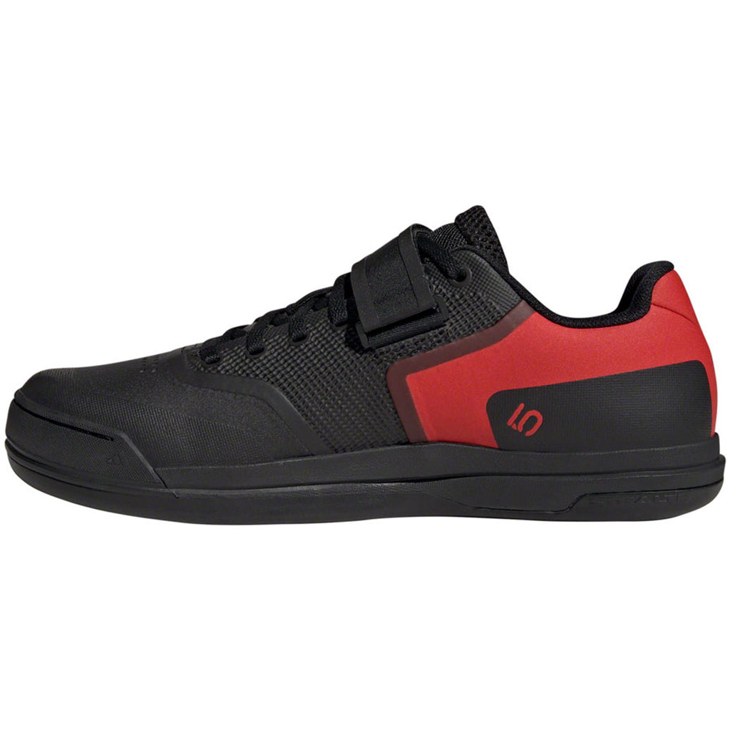 Hellcat Pro Mountain Clipless Shoes - Men's, Core Black/Core Black/Red