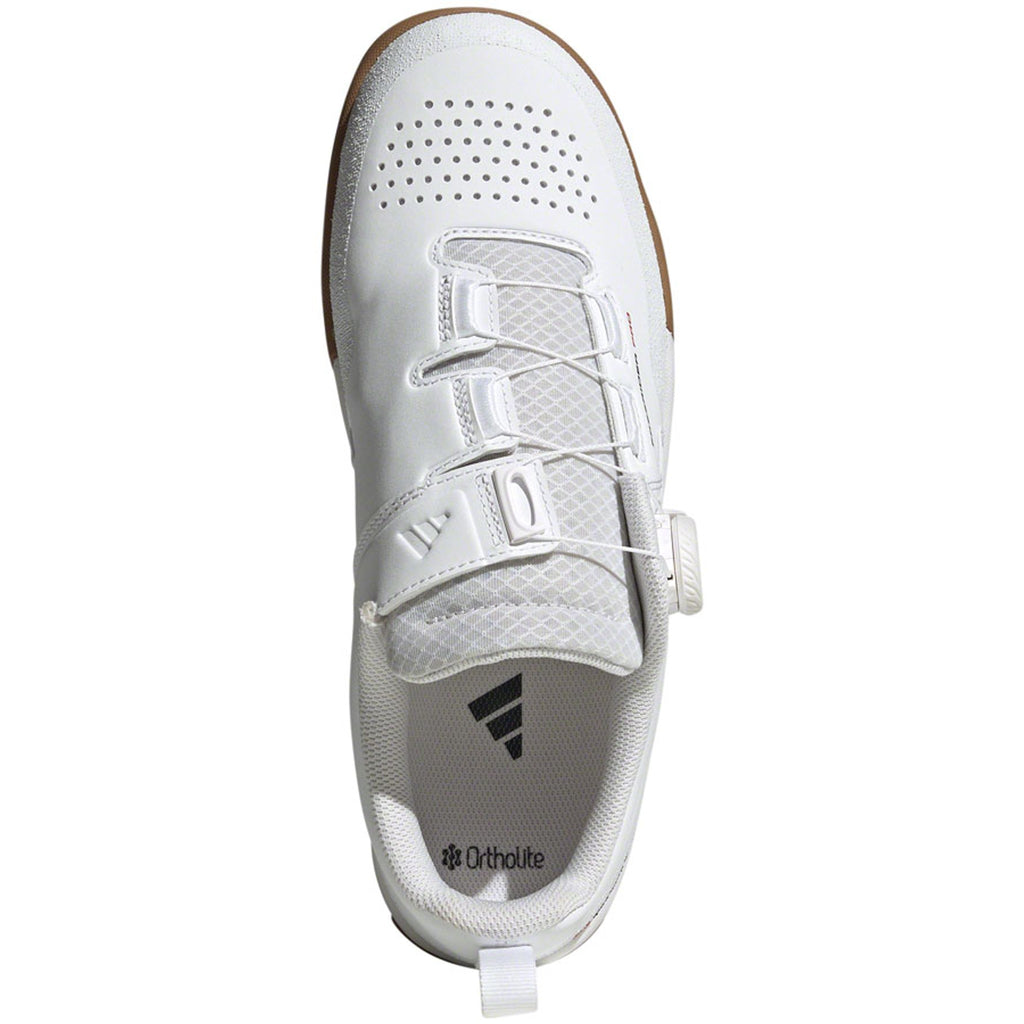 Freerider Pro BOA Flat Shoes - Men's, FTWR White/Core Black/Red