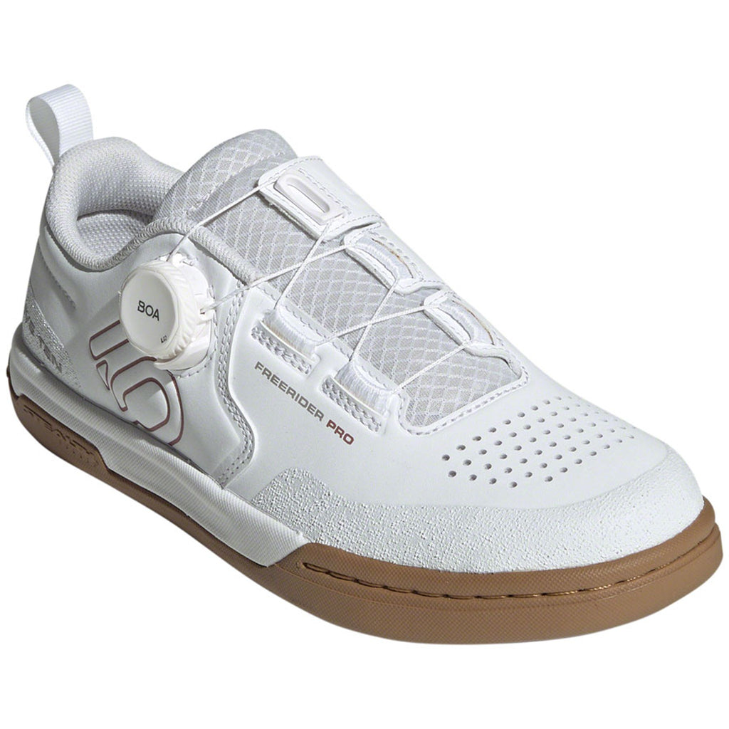 Freerider Pro BOA Flat Shoes - Women's,  FTWR White/Warm Clay/Gray Three