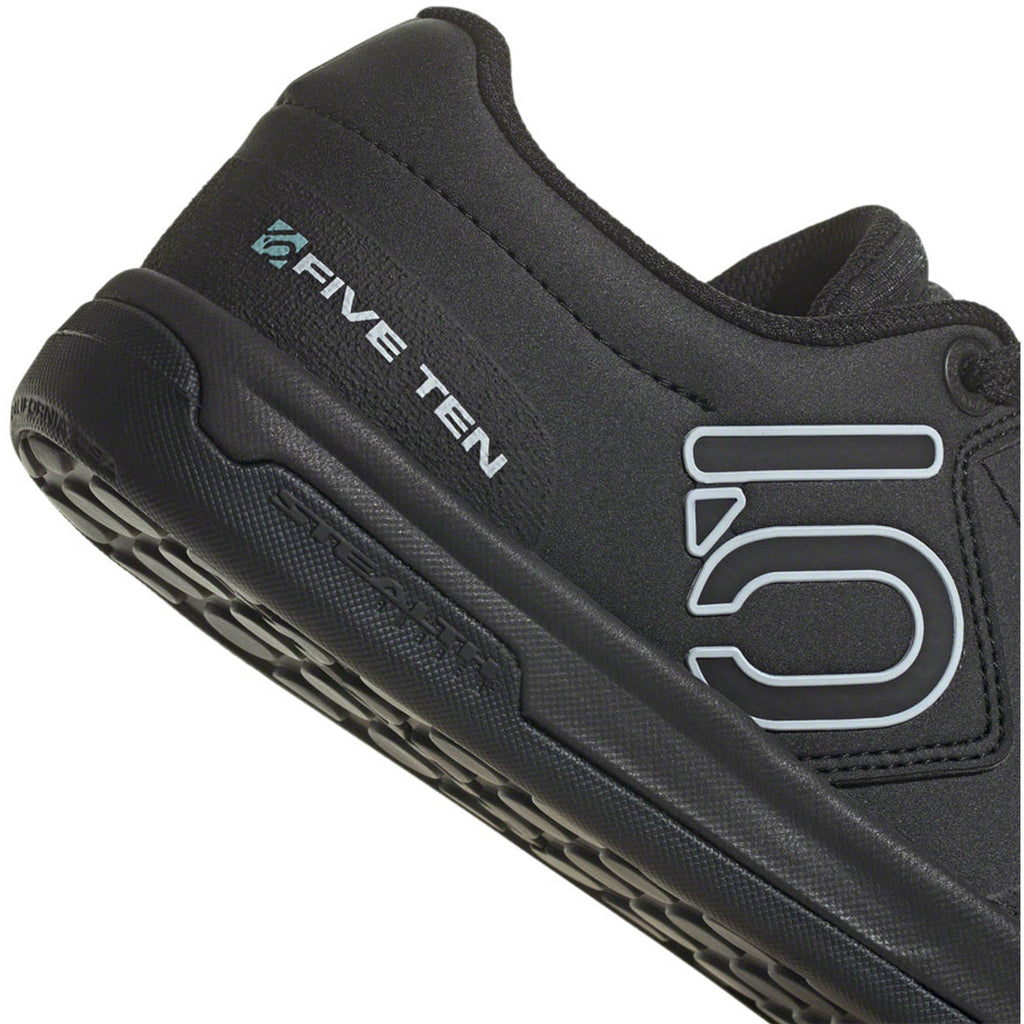 Freerider Pro Flat Shoes  -  Women's, Core Black / Crystal White / Acid Mint