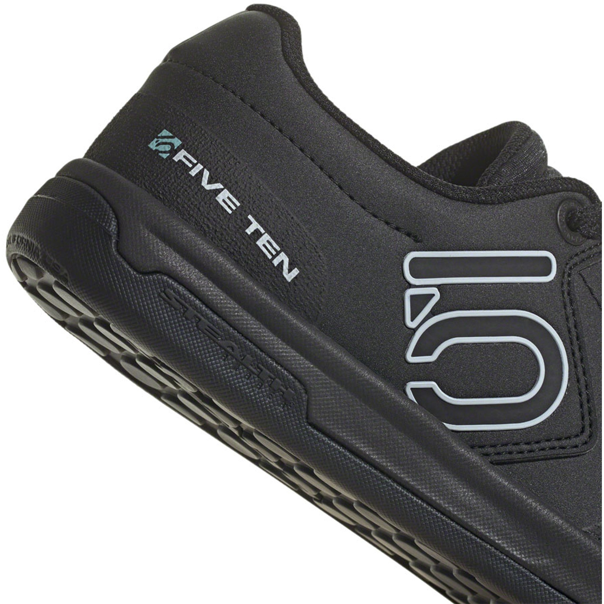 Freerider Pro Flat Shoes  -  Women's, Core Black / Crystal White / Acid Mint