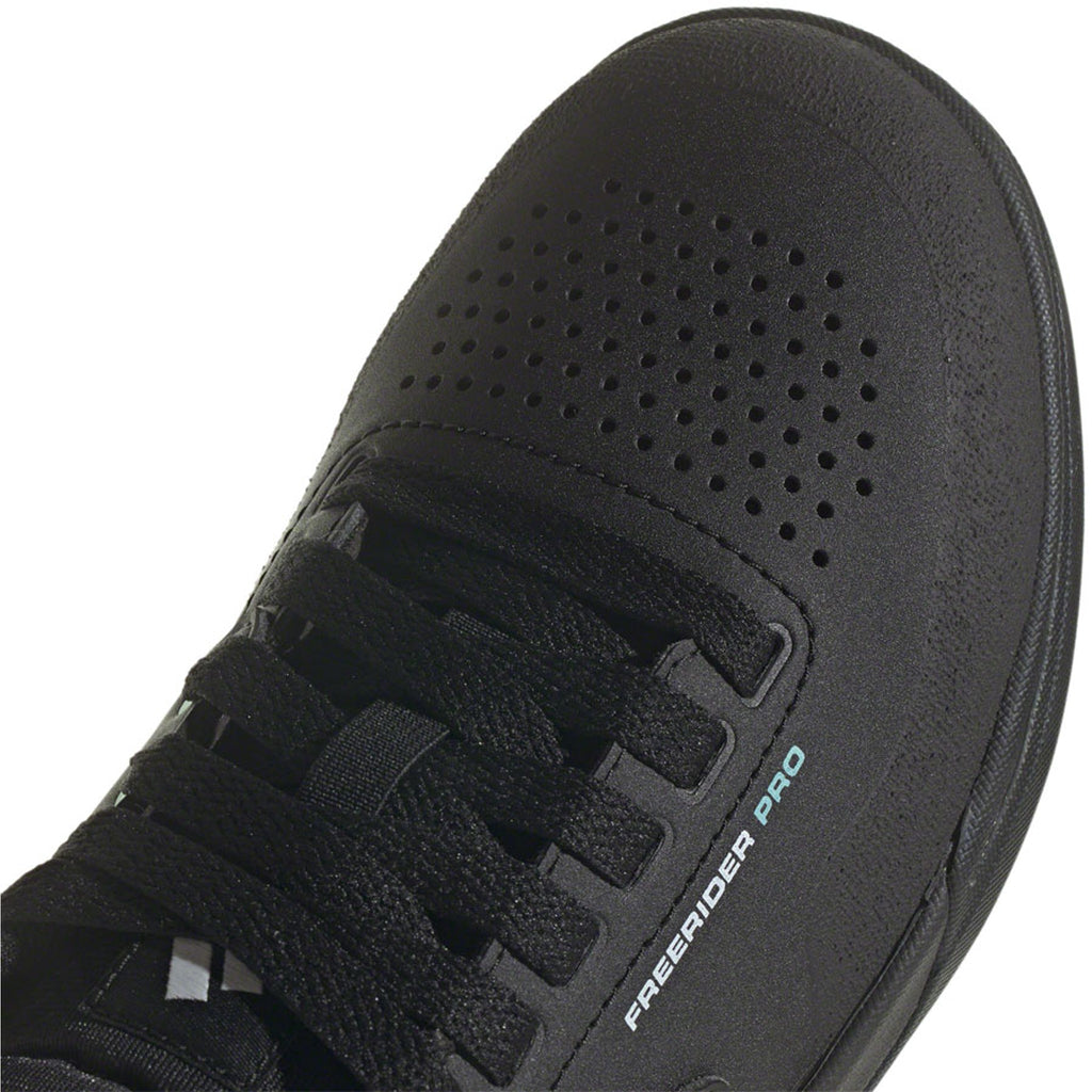 Freerider Pro Flat Shoes  -  Women's, Core Black / Crystal White / Acid Mint