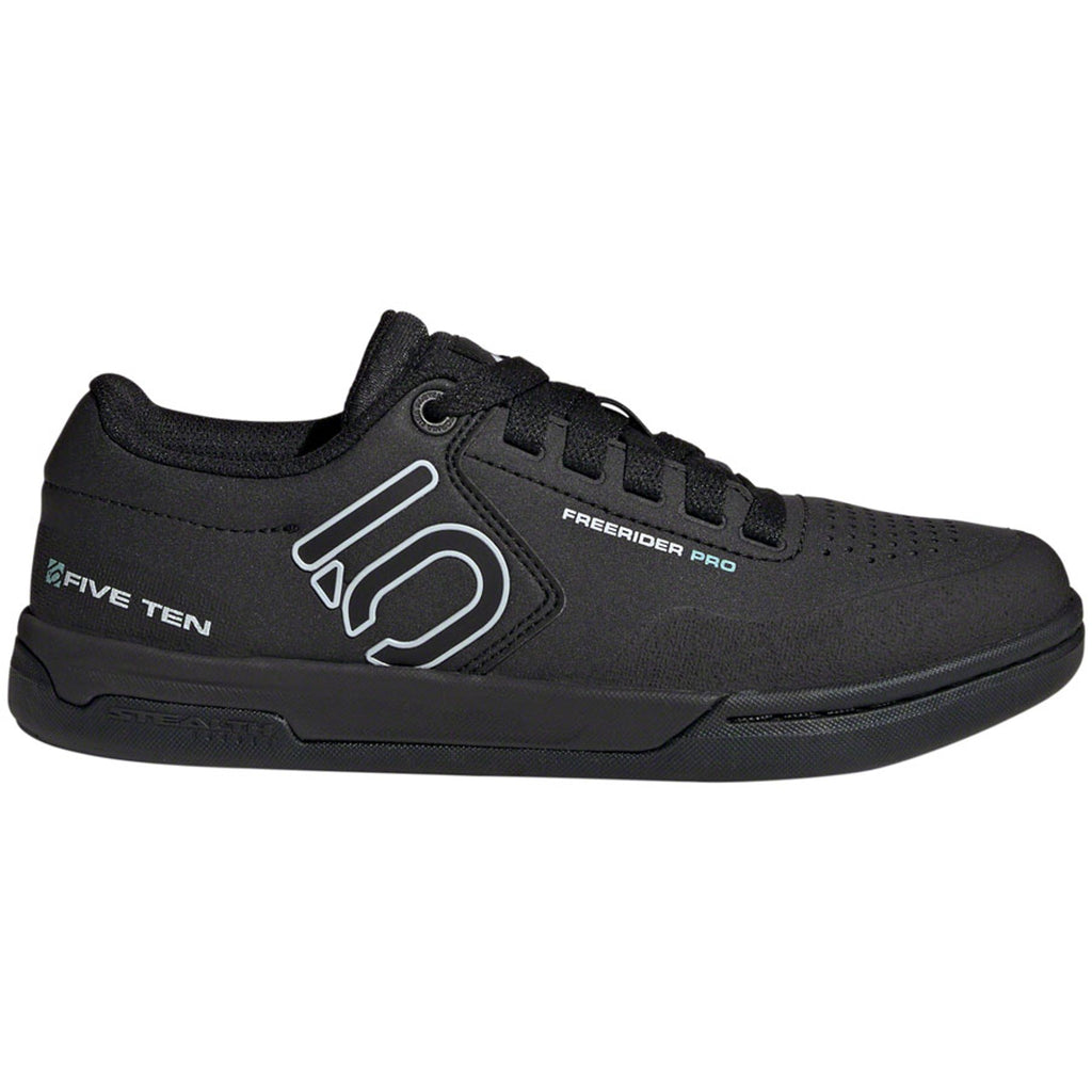 Freerider Pro Flat Shoes  -  Women's, Core Black / Crystal White / Acid Mint