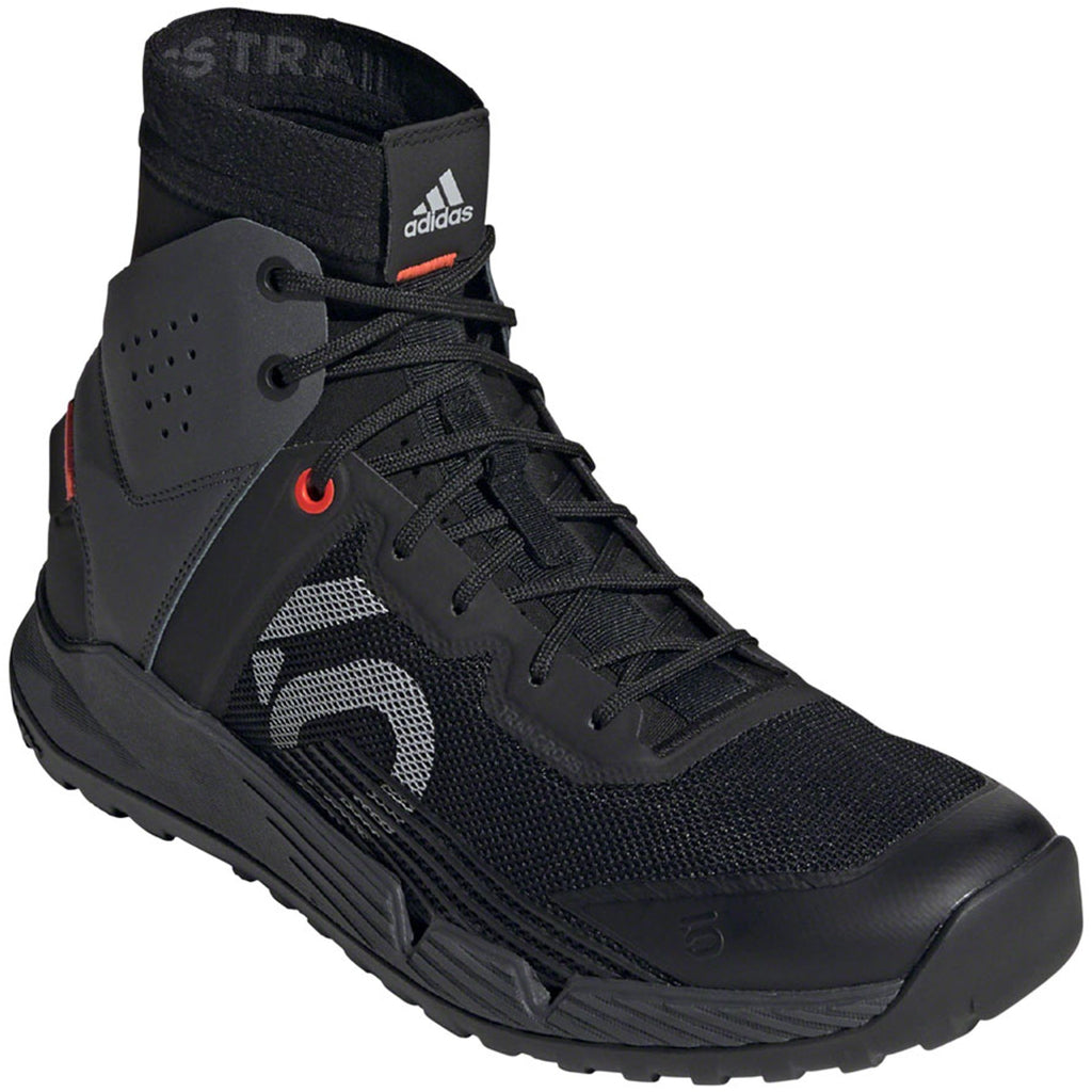 Trailcross Mid Pro Flat Shoes - Men's, Core Black / Grey Two / Solar Red