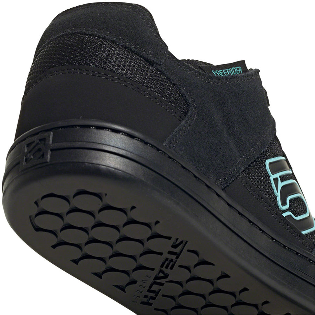 Freerider Flat Shoes  -  Women's, Core Black / Acid Mint / Core Black