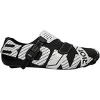 Riot Buckle Road Cycling Shoes - Black/White, Size 40