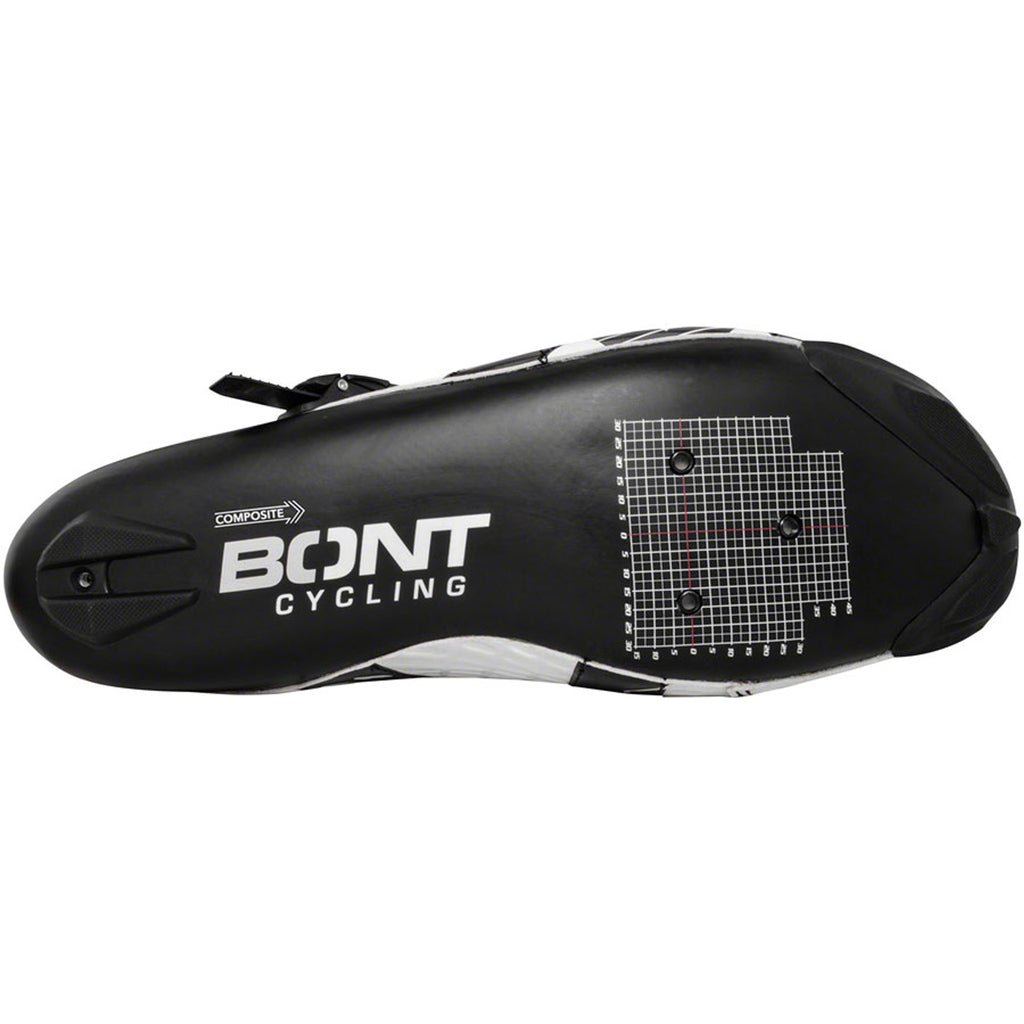 Riot Buckle Road Cycling Shoes - Black/White, Size 40