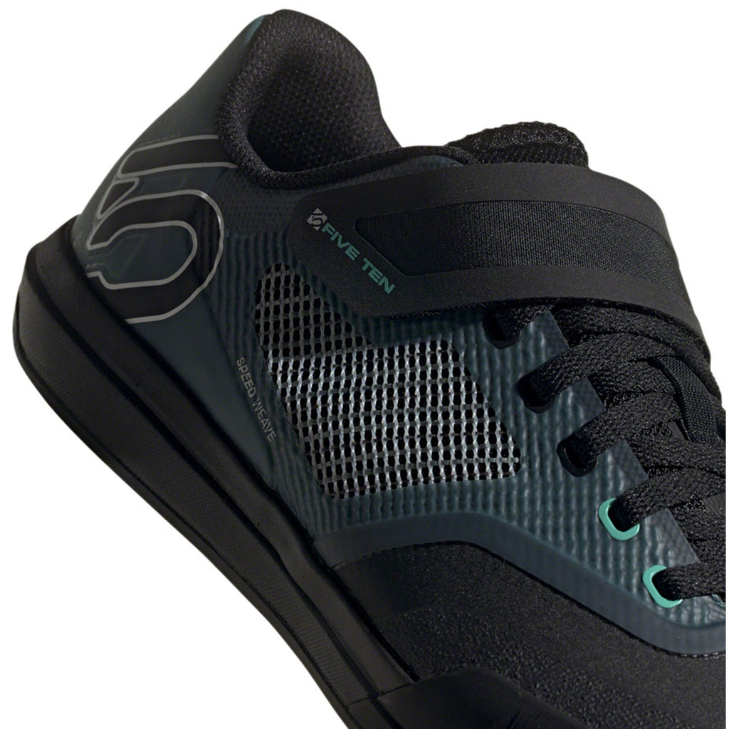 Hellcat Pro Mountain Clipless Shoes - Women's, Core Black/Crystal White/DGH Solid Grey