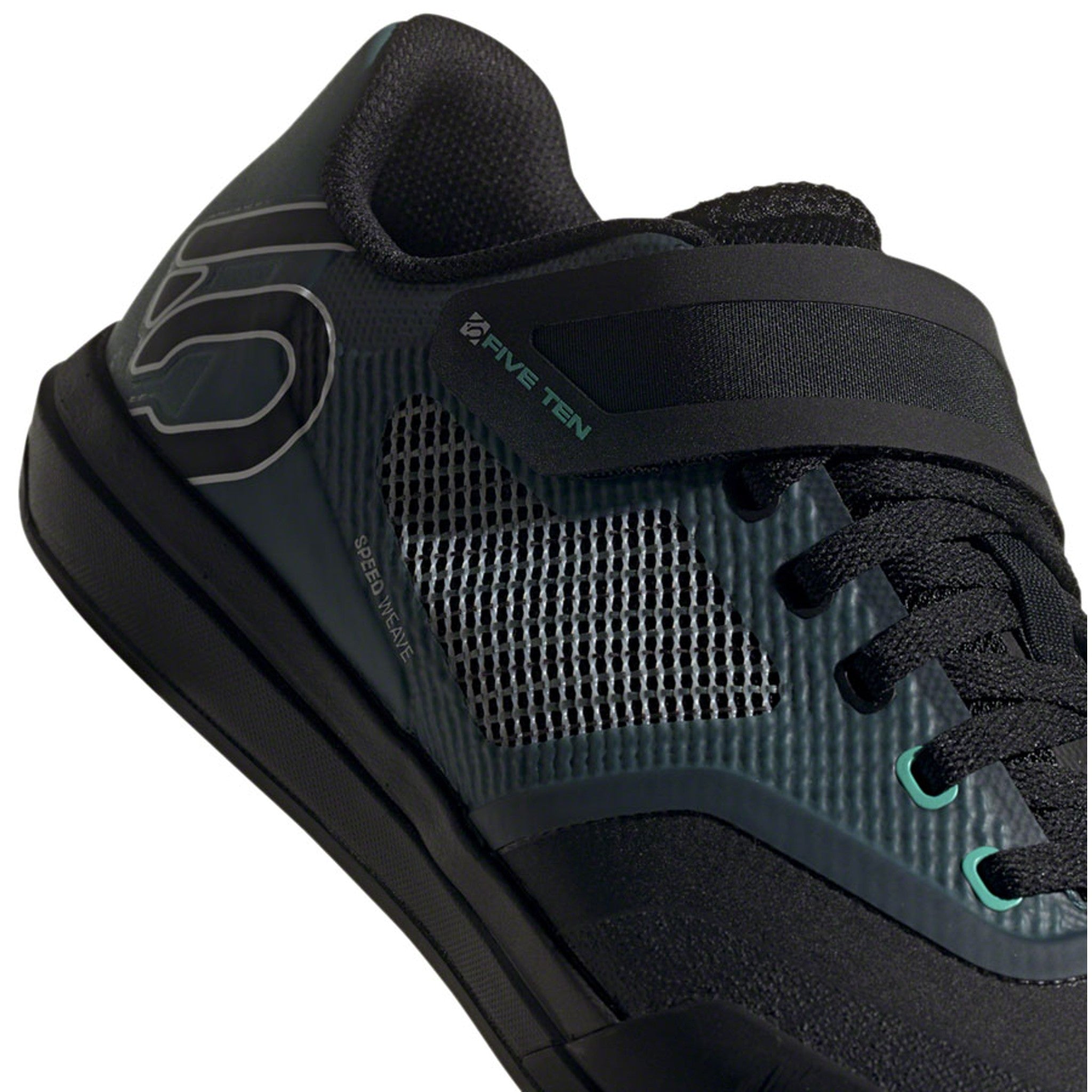 Hellcat Pro Mountain Clipless Shoes - Women's, Core Black/Crystal White/DGH Solid Grey