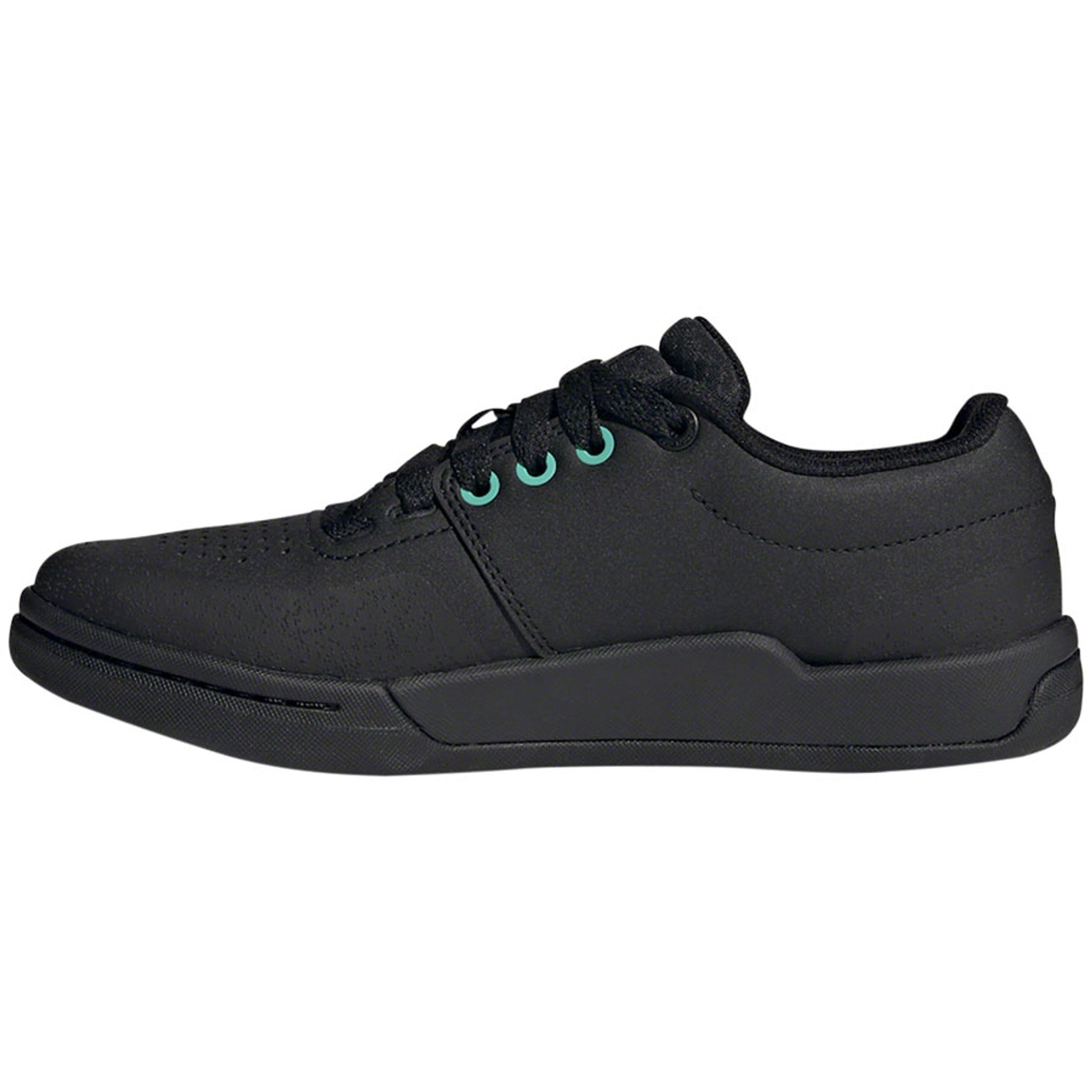 Freerider Pro Flat Shoes  -  Women's, Core Black / Crystal White / Acid Mint
