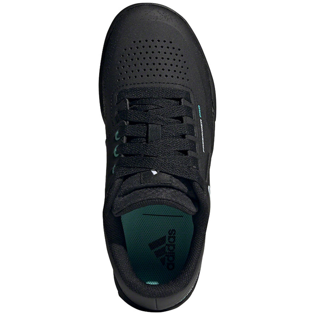 Freerider Pro Flat Shoes  -  Women's, Core Black / Crystal White / Acid Mint