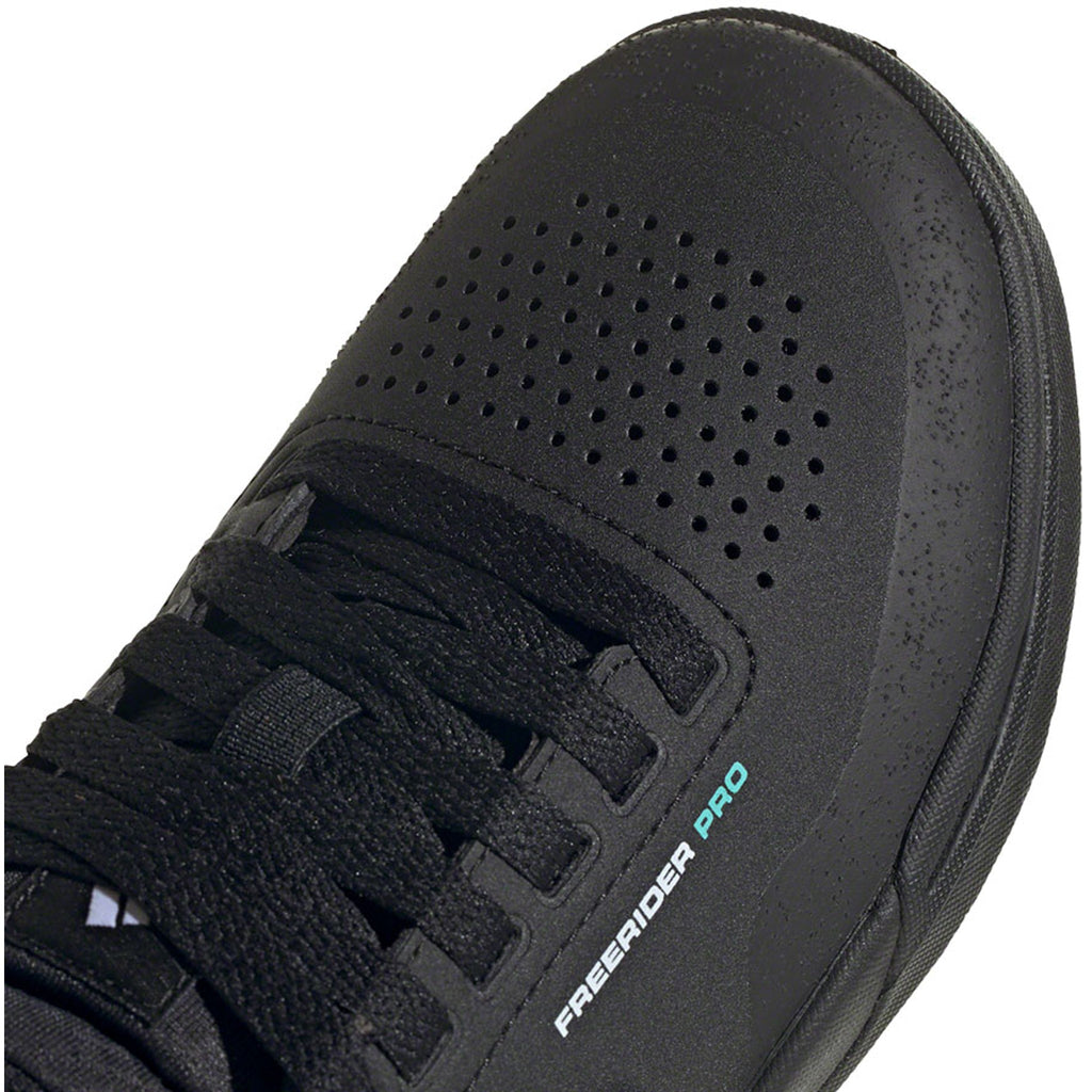 Freerider Pro Flat Shoes  -  Women's, Core Black / Crystal White / Acid Mint