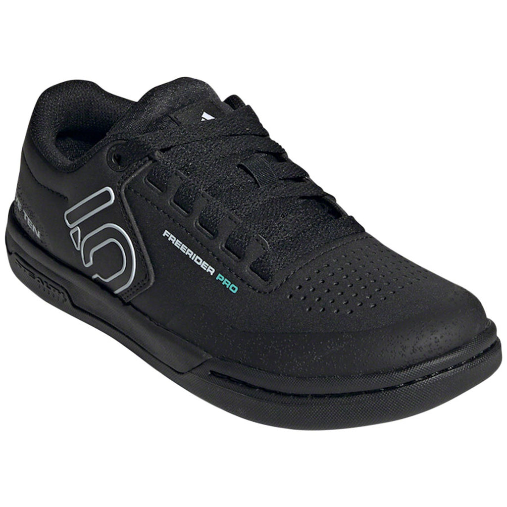 Freerider Pro Flat Shoes  -  Women's, Core Black / Crystal White / Acid Mint