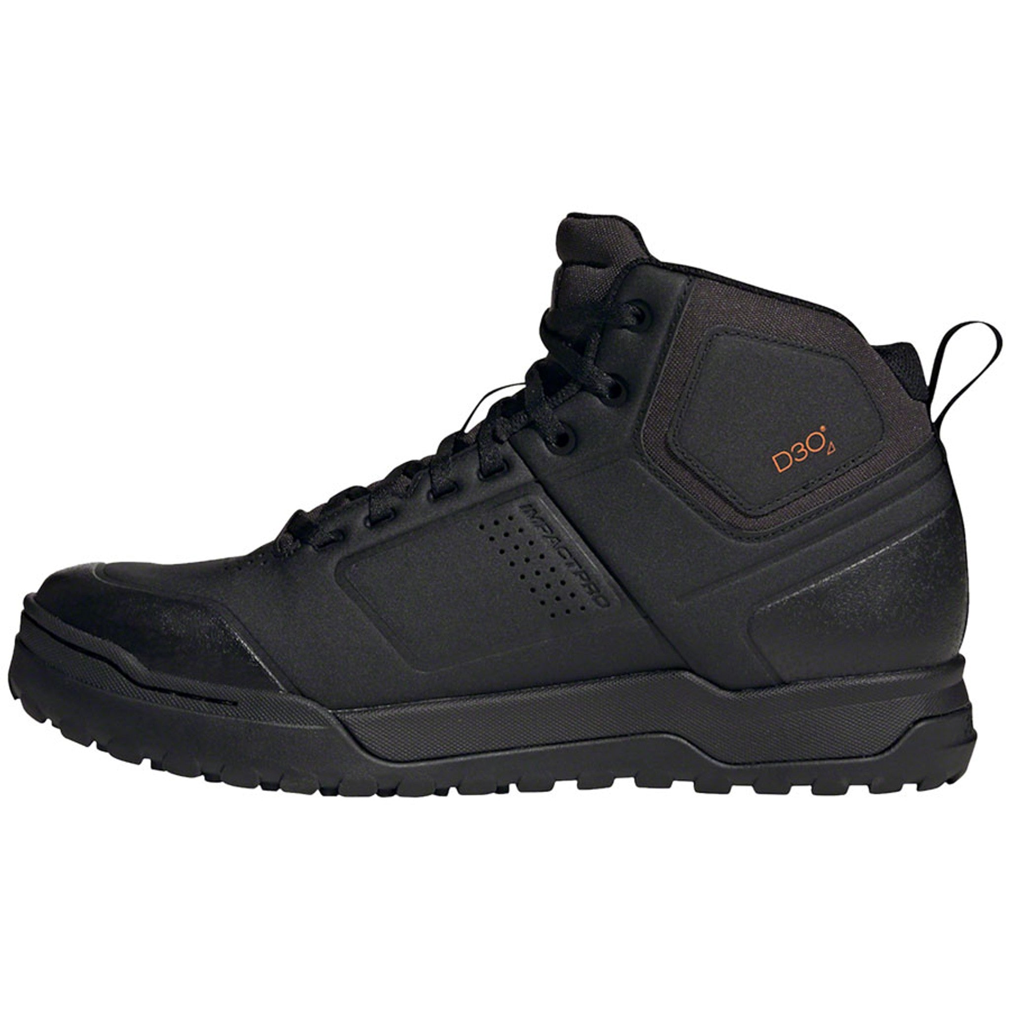 Impact Pro Mid Flat Shoes - Men's, Core Black/Red/Core Black