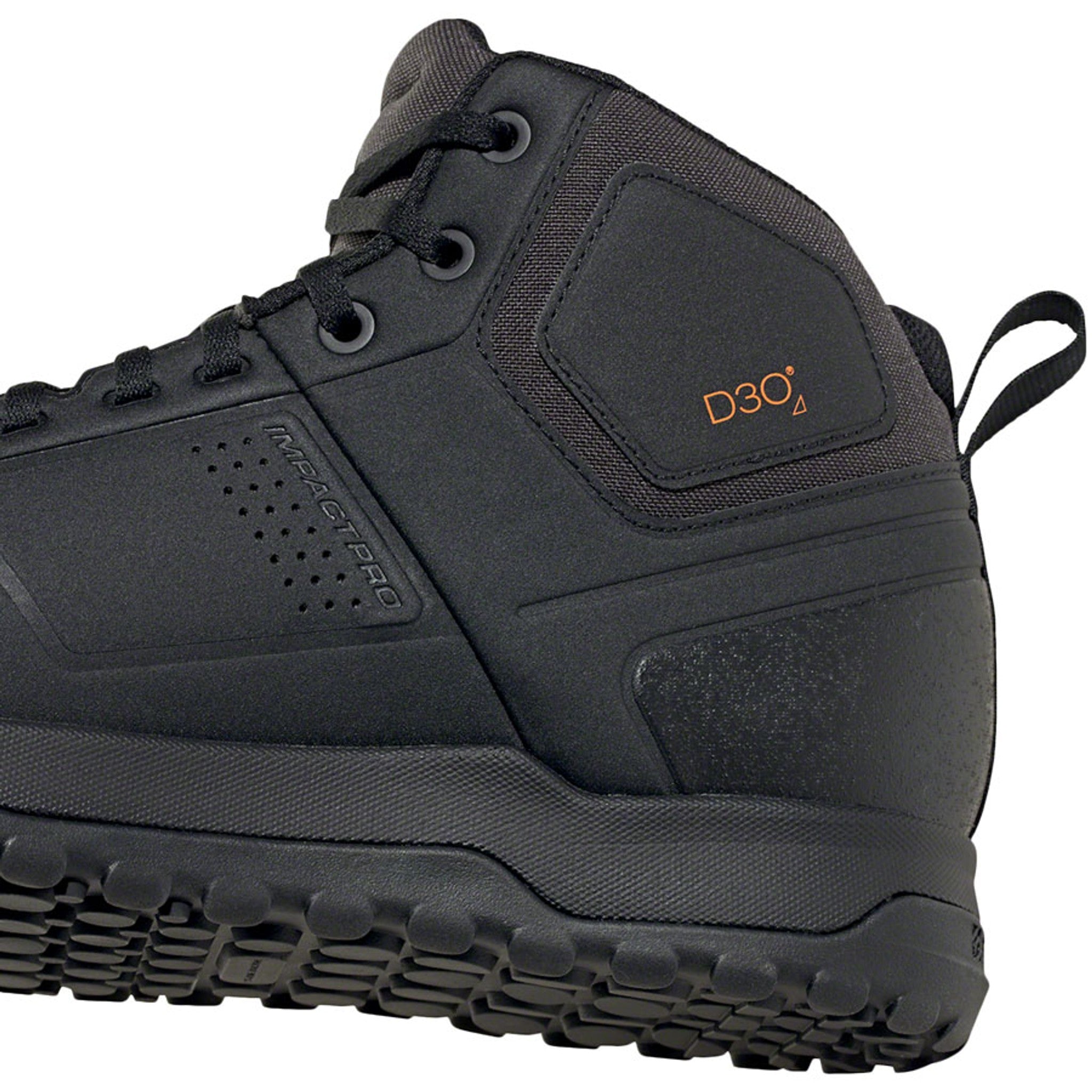Impact Pro Mid Flat Shoes - Men's, Core Black/Red/Core Black