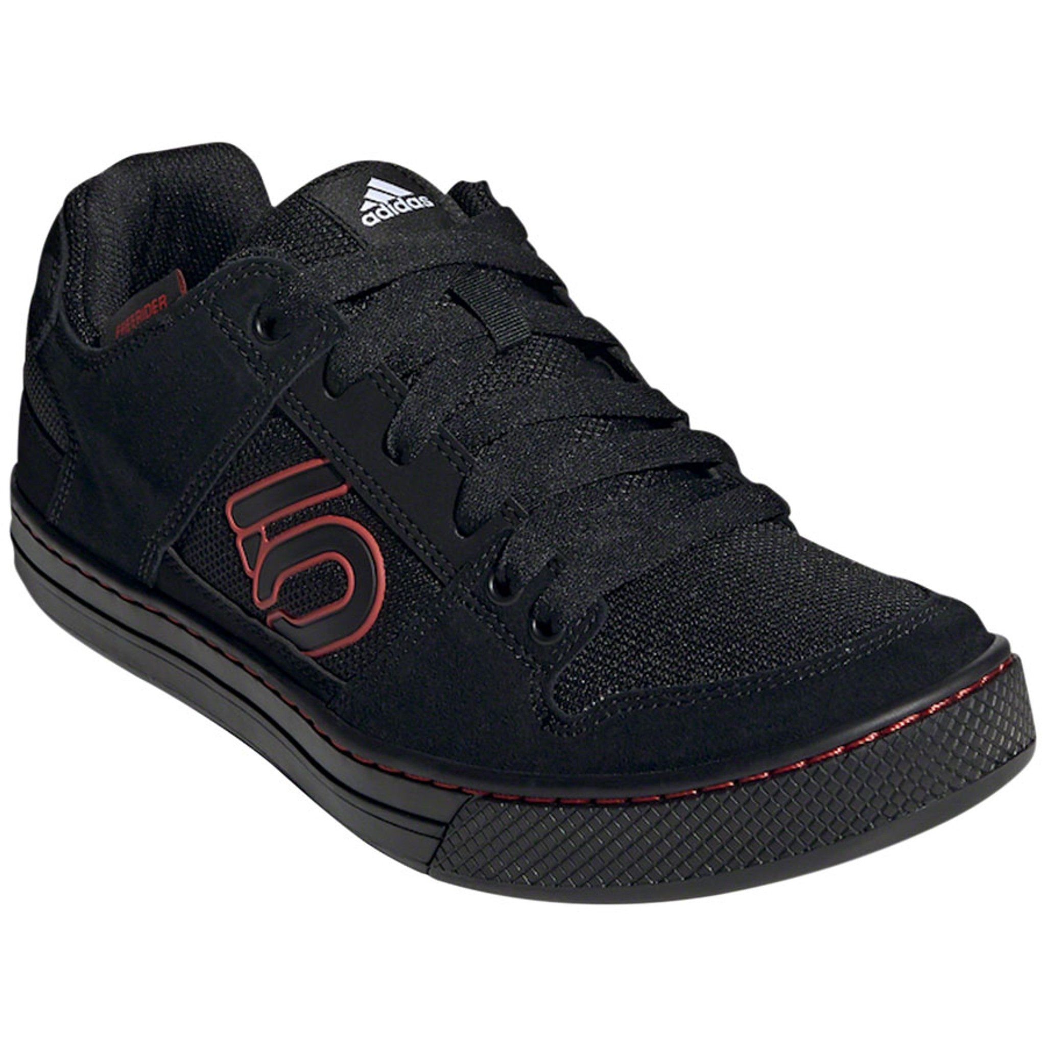 Freerider Flat Shoes - Men's, Core Black / Cloud White / Cloud White