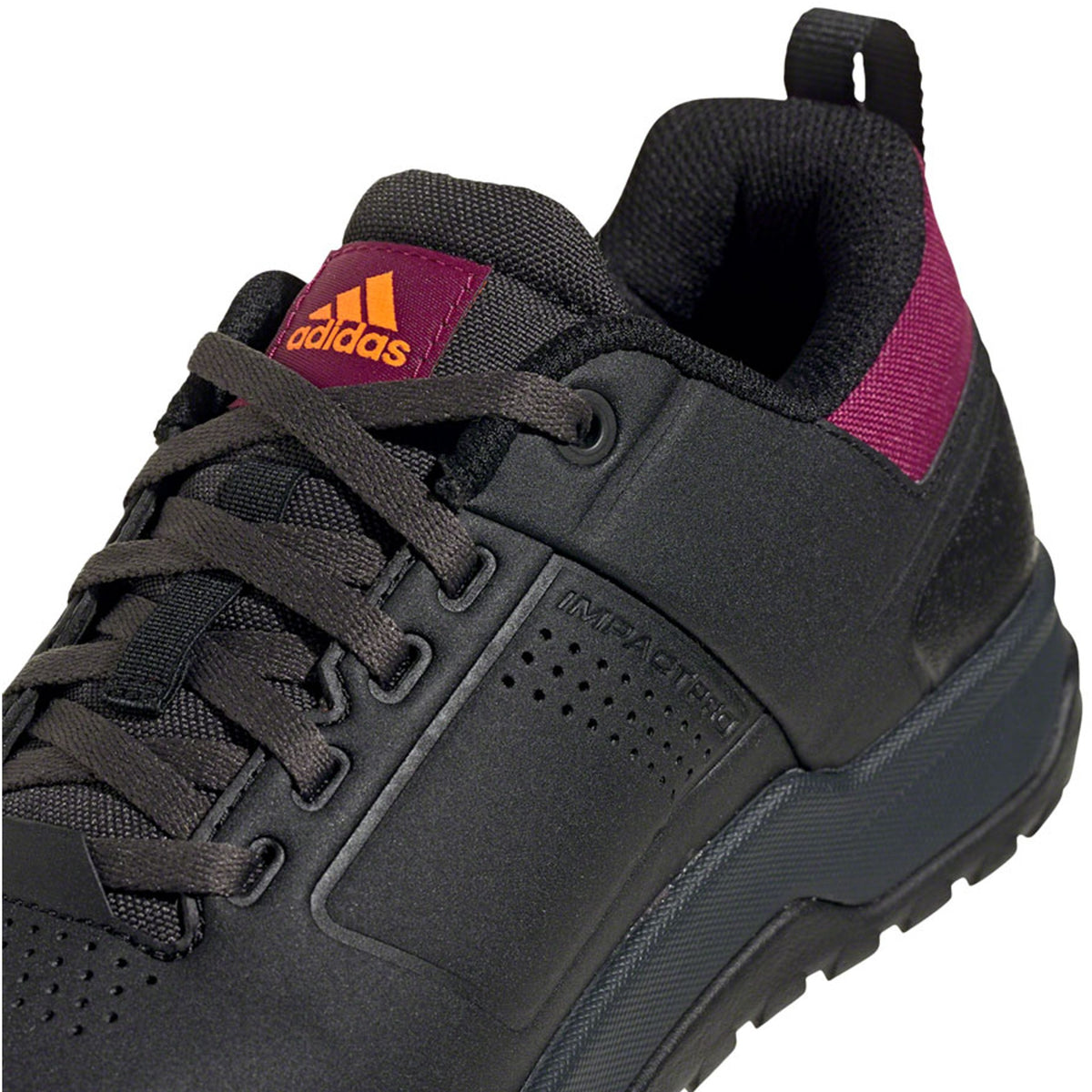 Impact Pro Flat Shoes - Women's, Core Black / Signal Orange / Power Berry