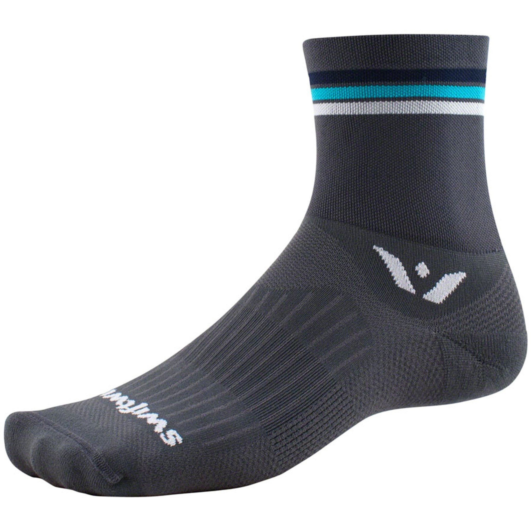 Aspire Quarter Crew High Socks
