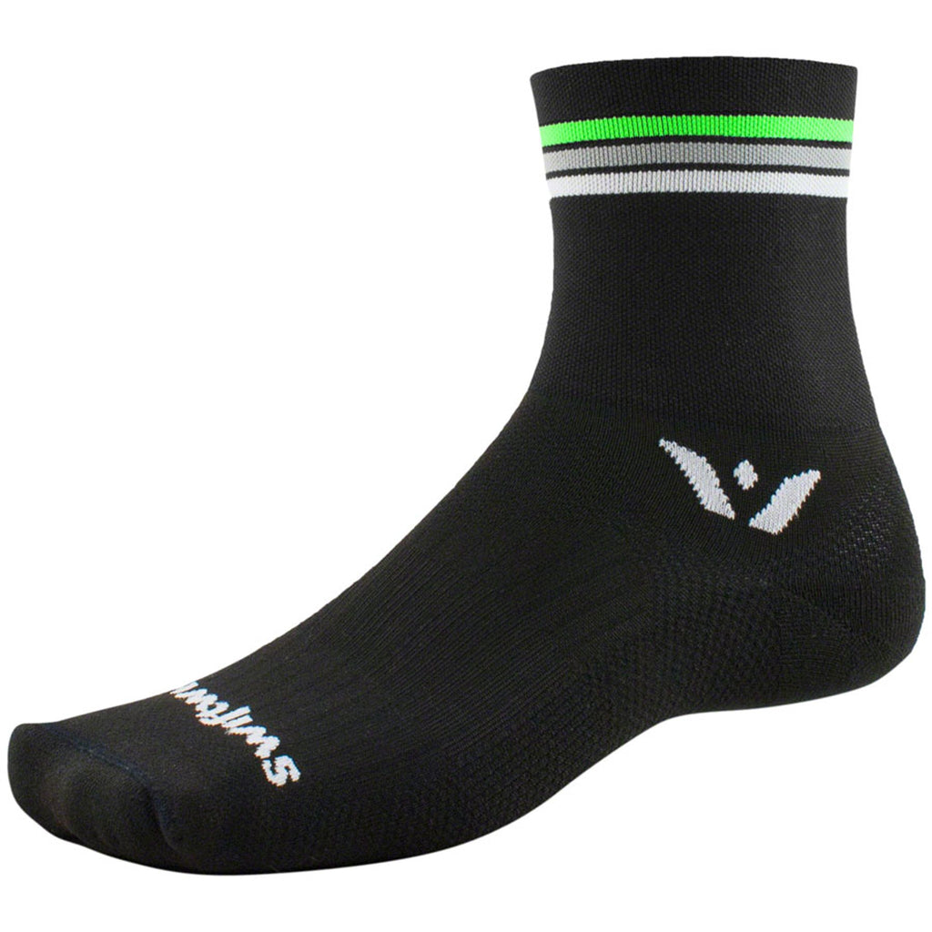 Aspire Quarter Crew High Socks