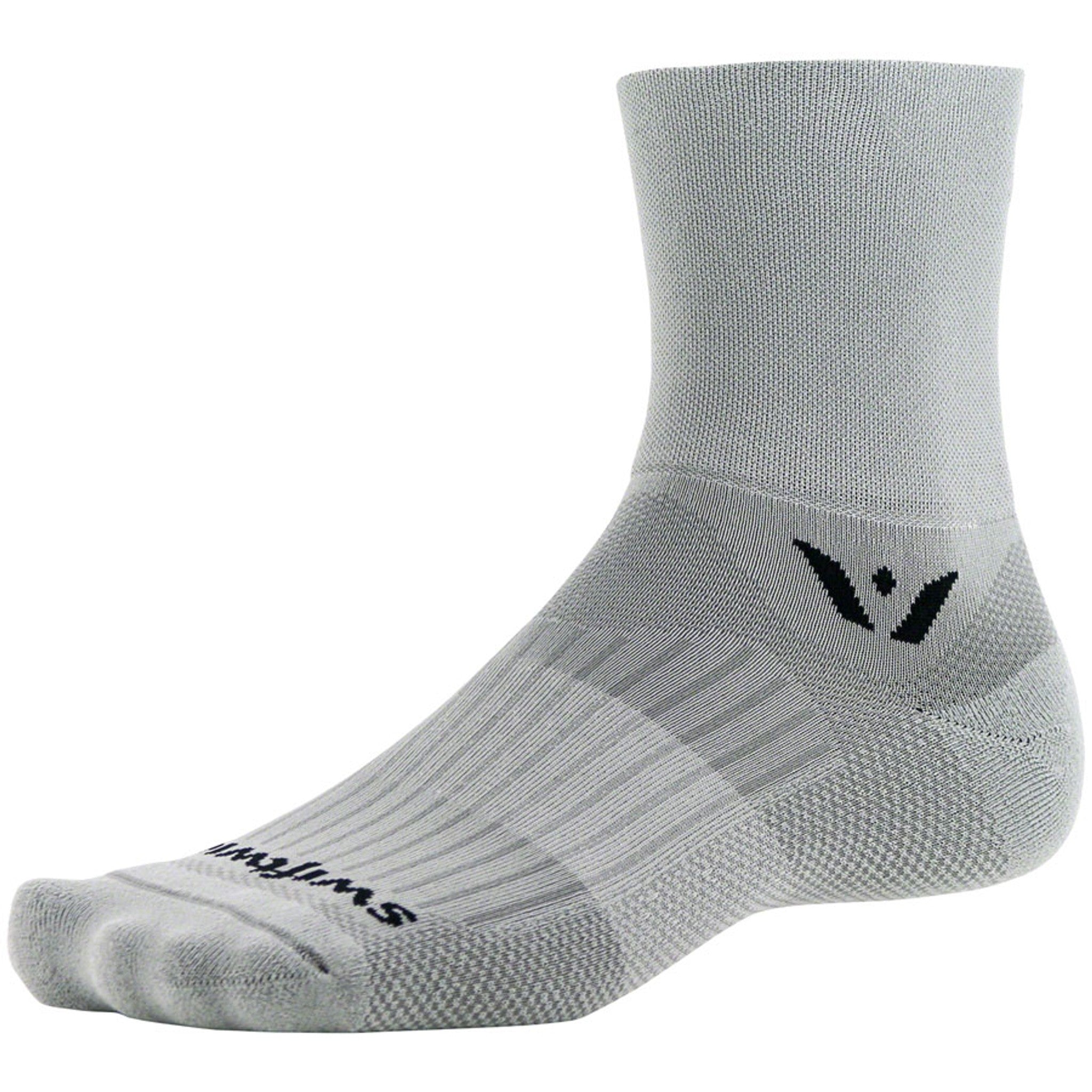Aspire Quarter Crew High Socks